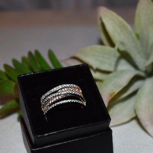 Victora Wieck Two Tone Ring, Size 10